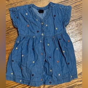GAP Baby Blue Denim Dress